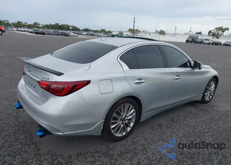 2020 Infiniti Q50 Luxe из США, поврежденный, VIN JN1EV7AP0LM200548